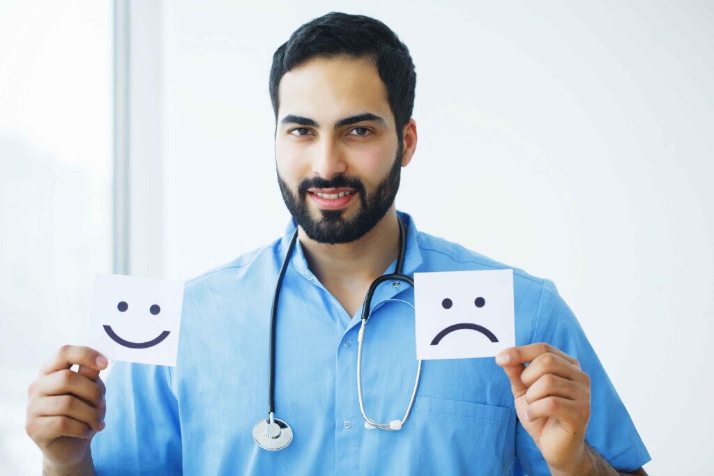 health care doctor holding a cards with symbol fu 2023 11 27 05 05 05 utc 1