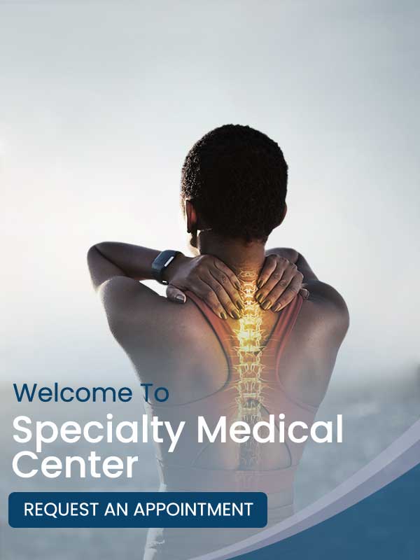 Welcome To Specialty Medical Center, Regenerative Medicine Center in Sterling Heights, and Dearborn, MI